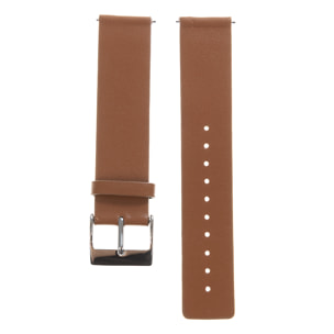 Cinturino in pelle universale per orologi da 20 mm Sistema di sgancio rapido per un facile cambio.