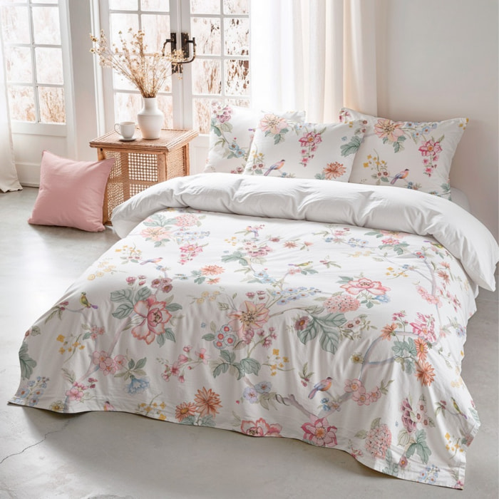 Housse de couette nordique blanche