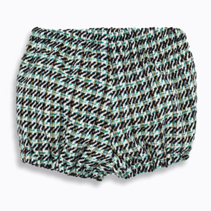 BERMUDA LANA TEJA Y NEGRO