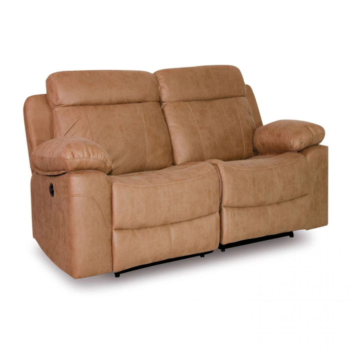 Sofá relax 2 plazas Nellie Piedra