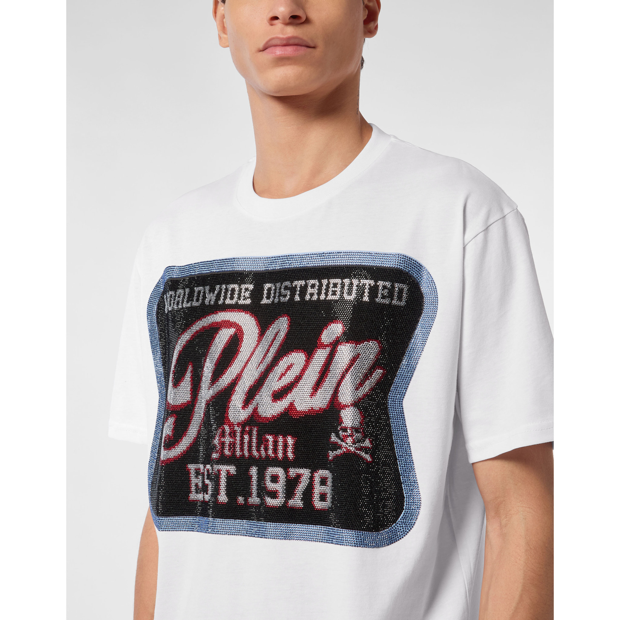 PHILIPP PLEIN Camiseta Cuello Redondo Milan