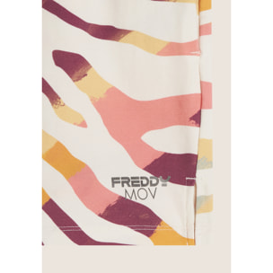 Pantaloncini Sportivi Fantasia Zebrata Multicolor