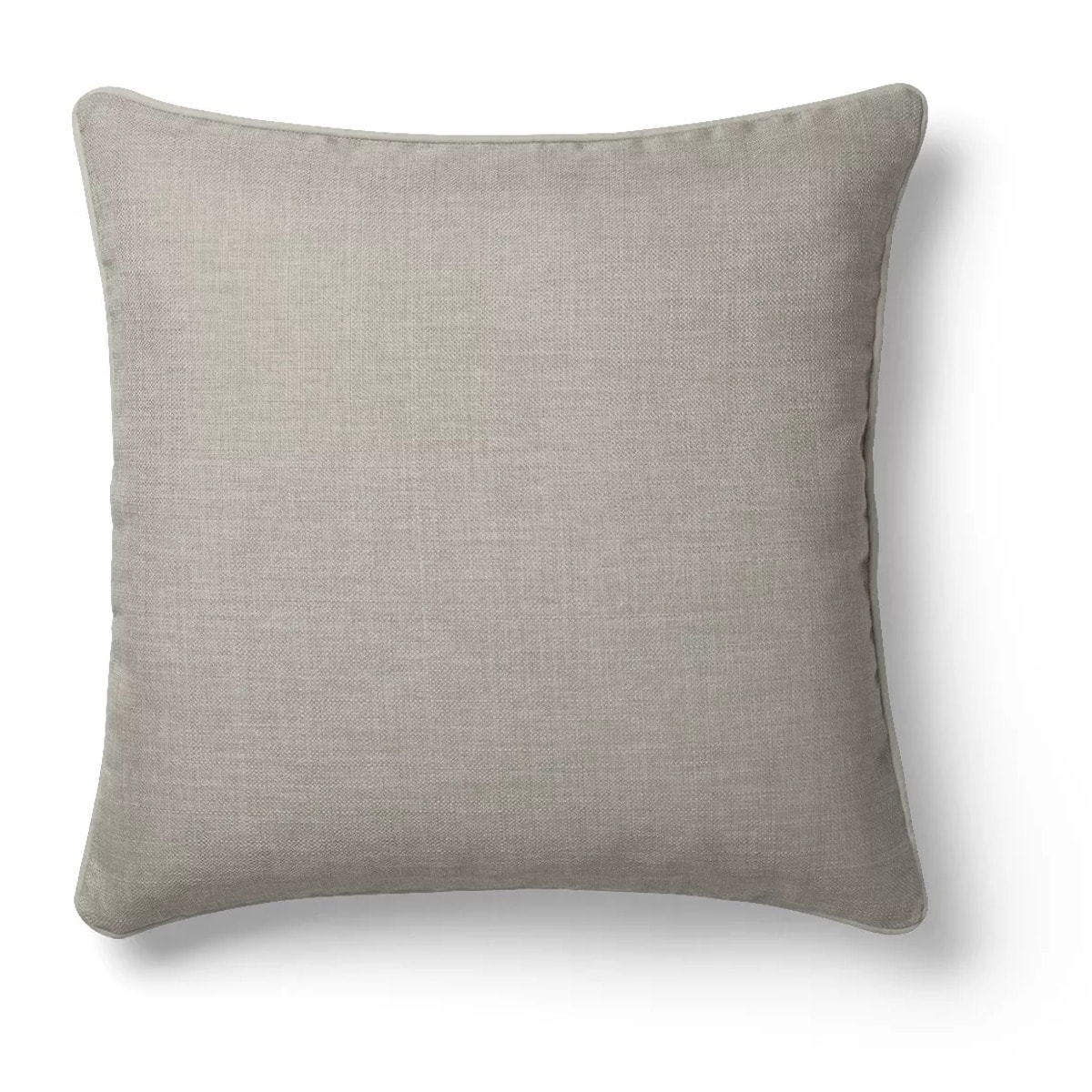 Housse de coussin satin de coton 115 g/m² imprimé bleu vert Strates ecume