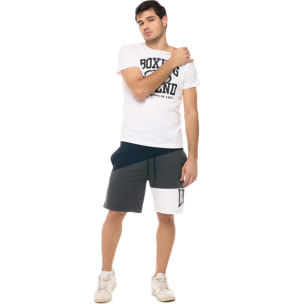 Camiseta de hombre de manga corta con estampado "Boxing Legend" Leone Active