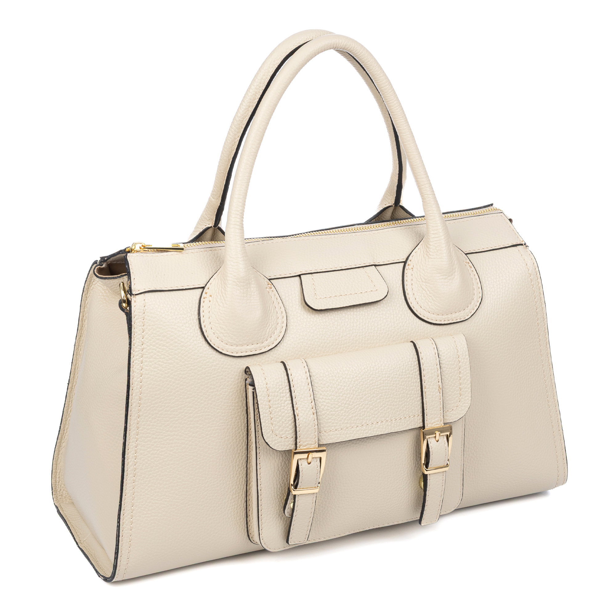 Bagaladi bolso tote mujer. Piel auténtica Dollaro.