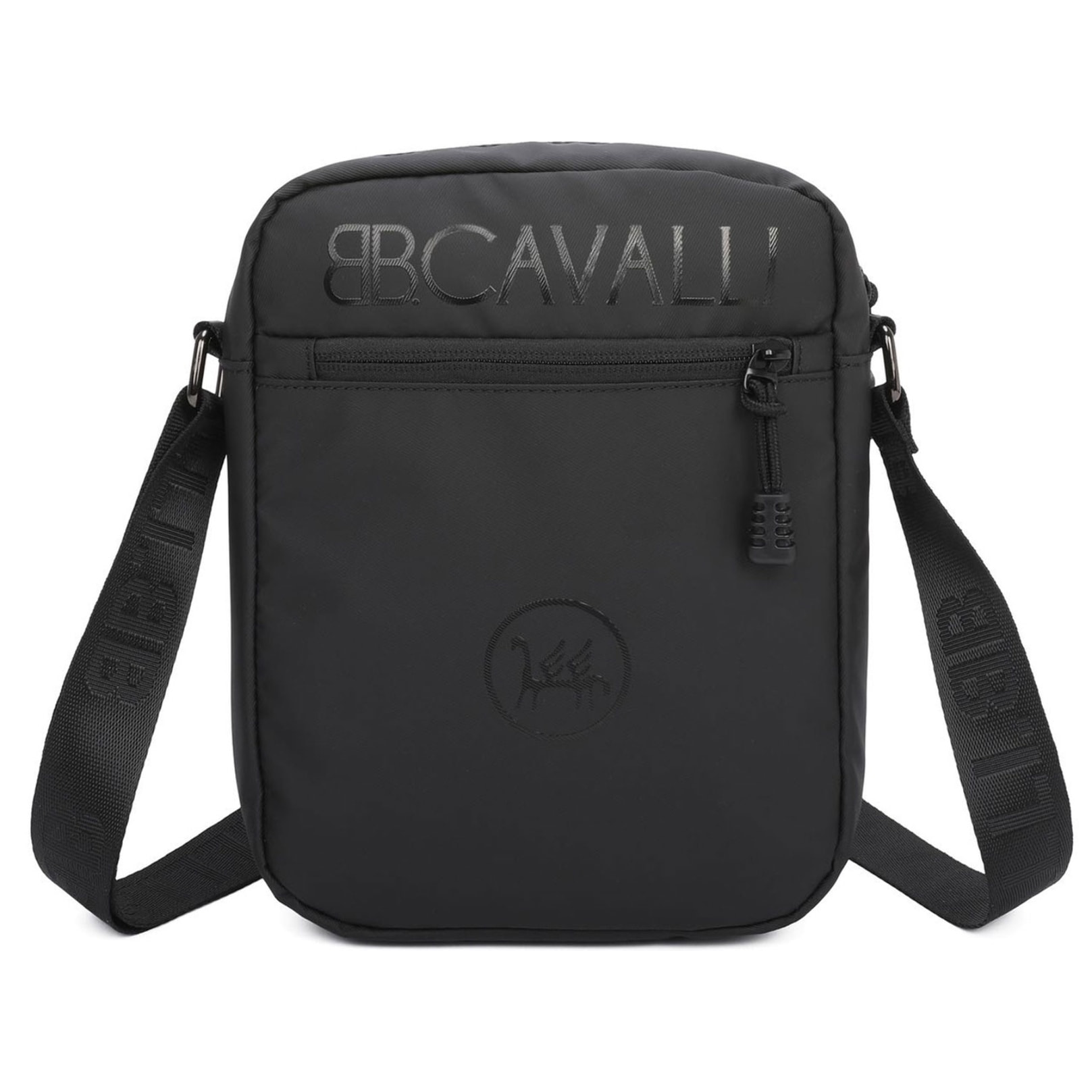 Borsa a tracolla uomo - Modello False - Pelle vegana 100% PU - 19.0 x 26.0 x 8.0 cm