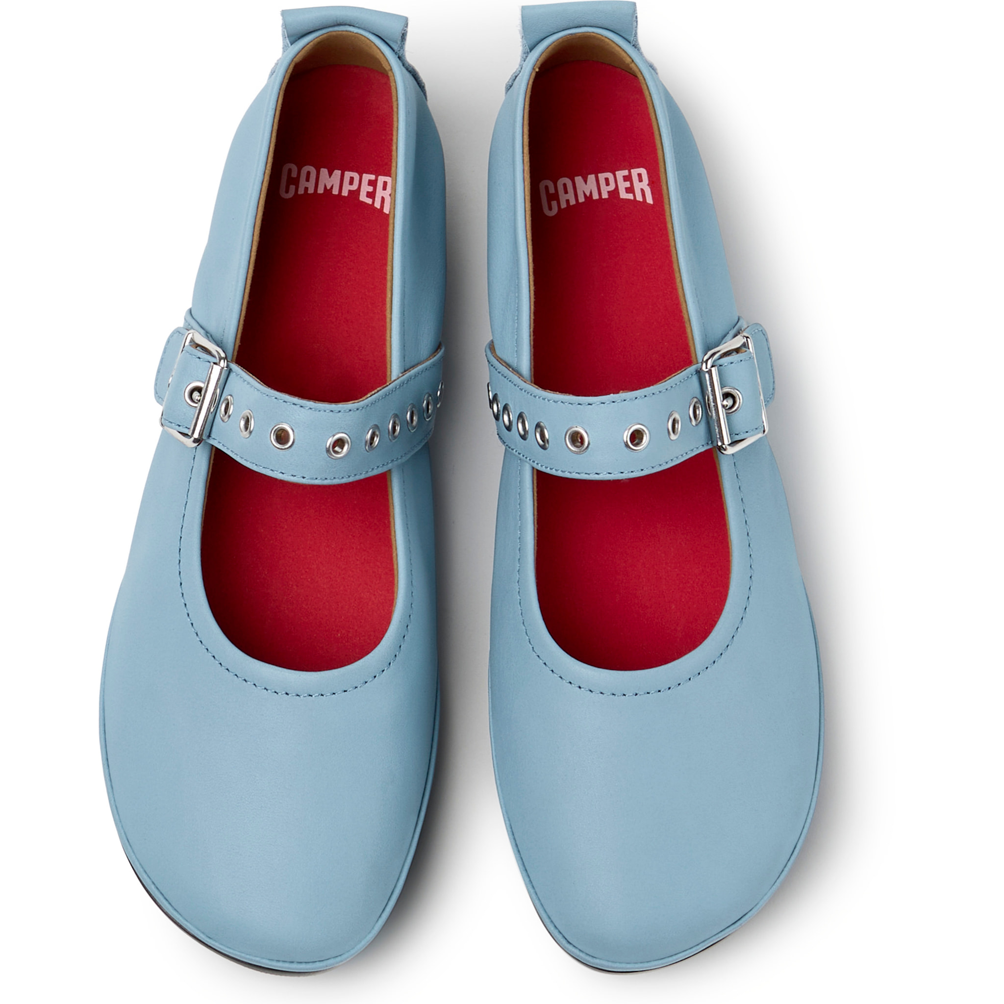 Bailarinas - CAMPER Right Nina - Azul - Piel lisa