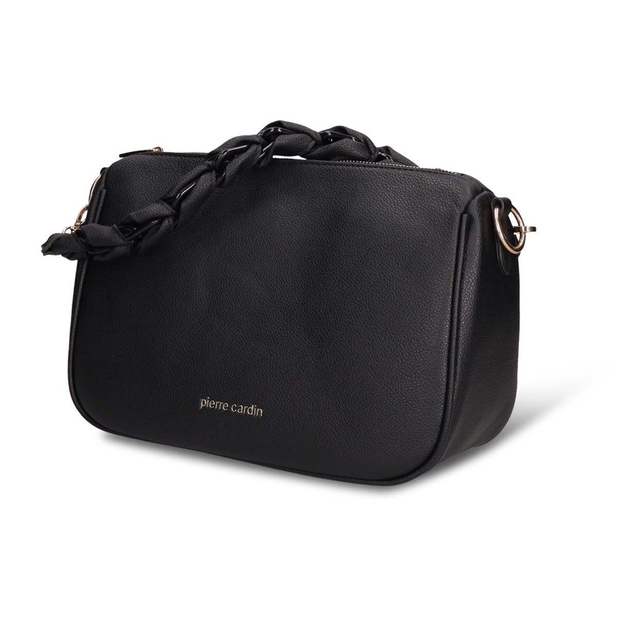 Borsa a spalla da donna - Modello Céleste Lux - Pelle vegana PU - 28.0 x 18.0 x 12.0 cm