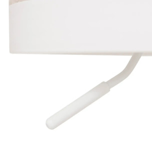 Lot de 2 tabourets de bar Ilsa ivoire