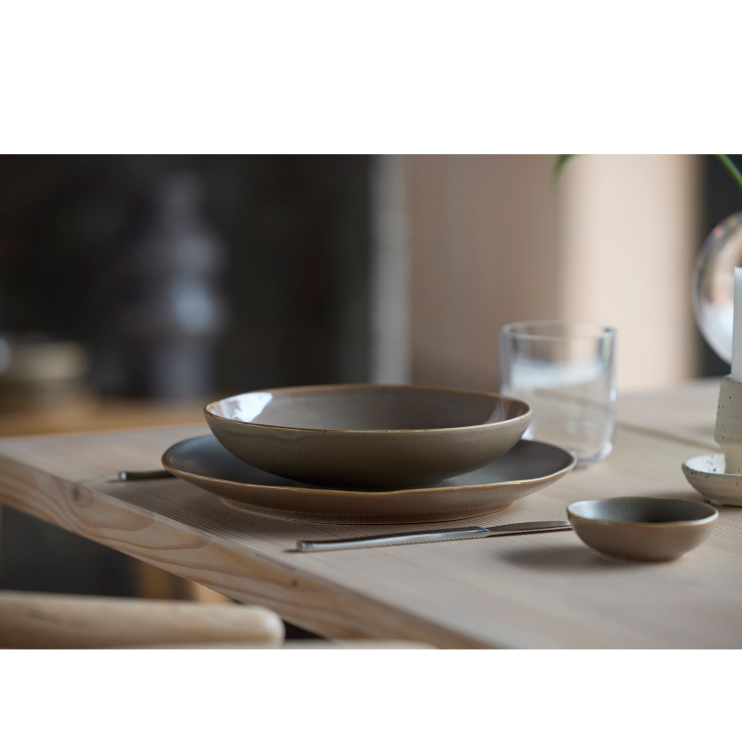 Assiette à pâtes Shoku