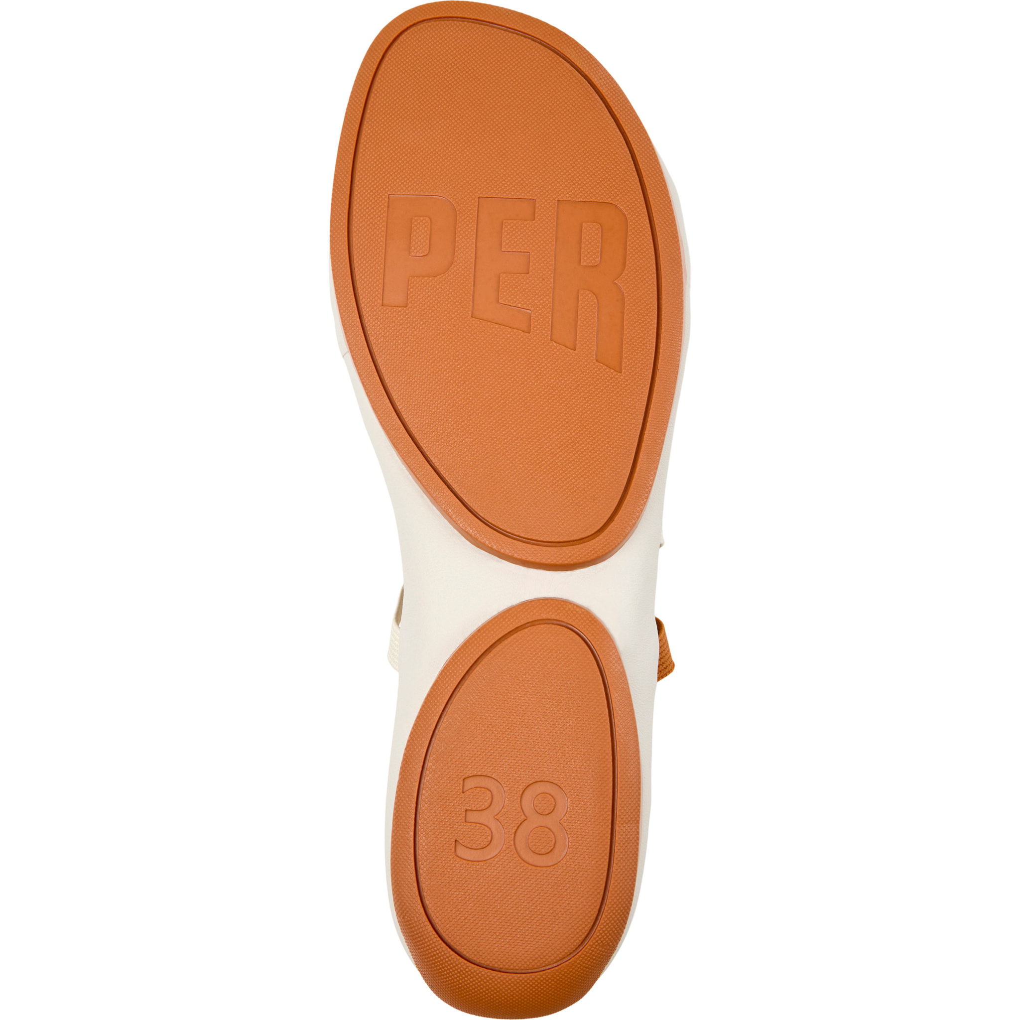 Sandali - CAMPER Right Nina Twins - Bianco - Pelle liscia