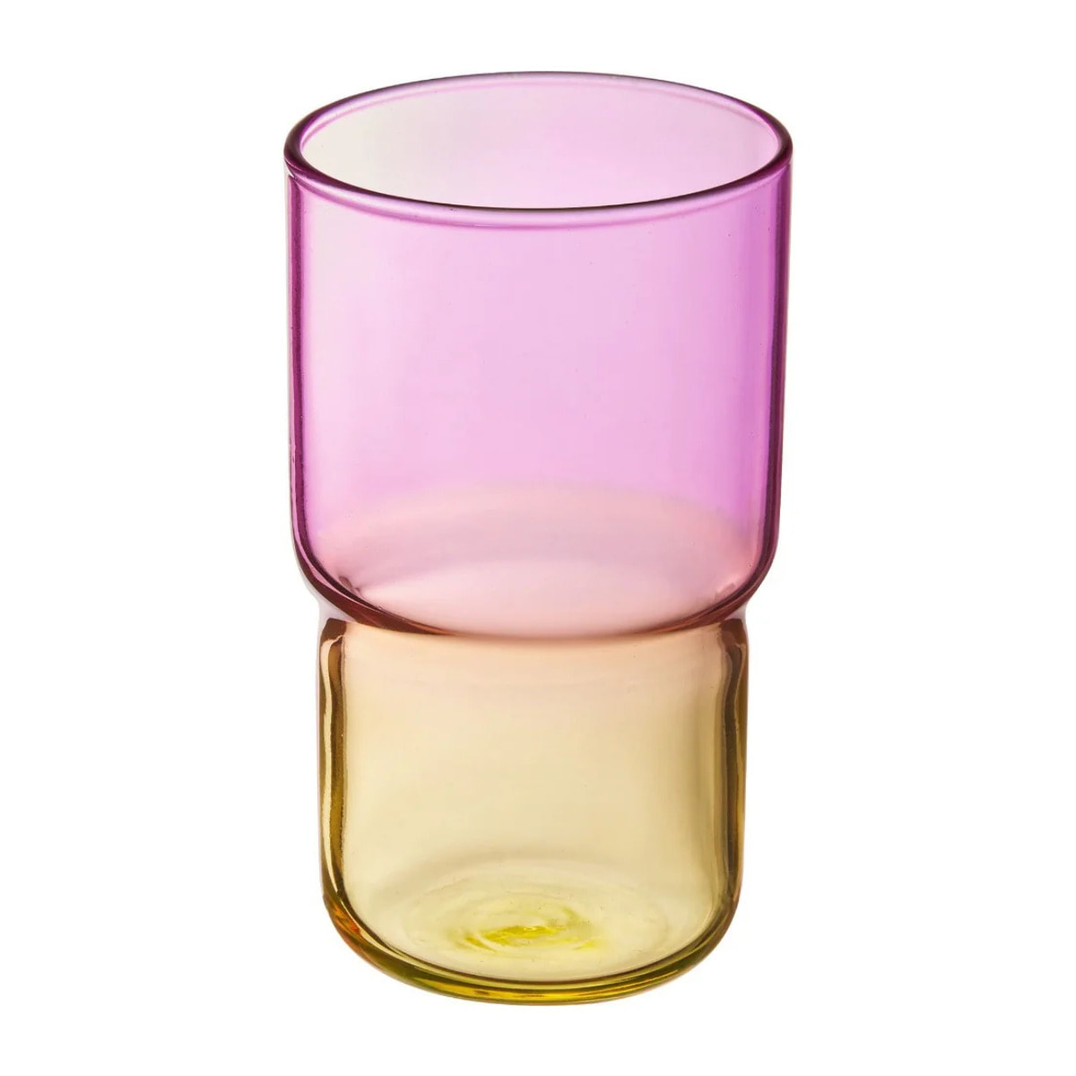 6 vasos de agua amarillo/rosa 32 cl Candy Mix - Luminarc