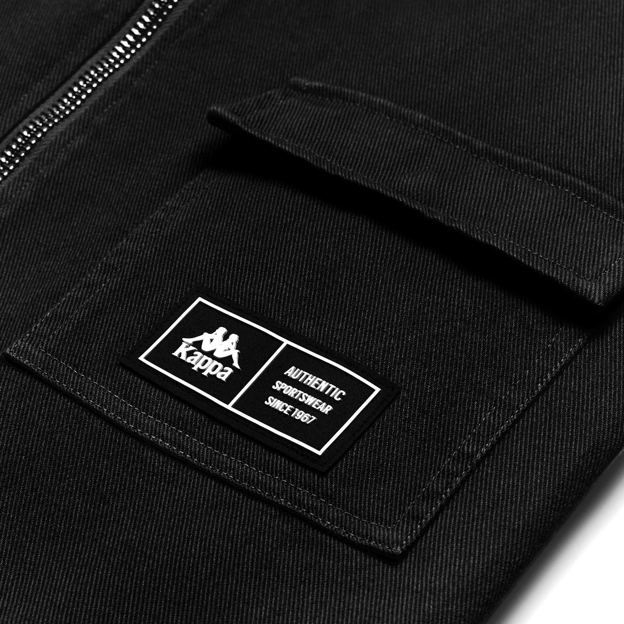 Kappa - Camisas de abrigo Hombre Negro - Authentic Onyde