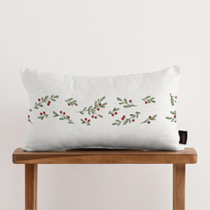 Housse de coussin 100 % coton Christmas Twig C 30x50 cm