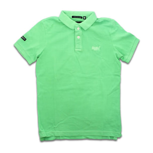 Polo Superdry uomo verde