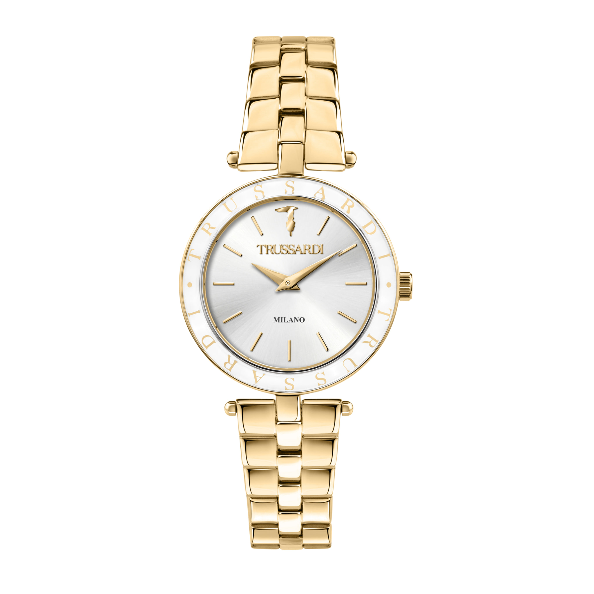 Reloj Trussardi R2453145503 Mujer Analogico Cuarzo con Correa de Metal