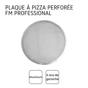 Lot de plaque à pizza et roulette FM Professionnal