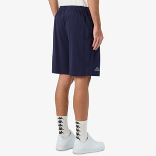 Kappa - Pantaloni Corti Uomo Blu - Logo Cabog