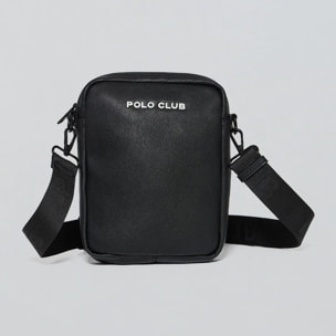 Bolso bandolera negra Radley con detalles Polo Club