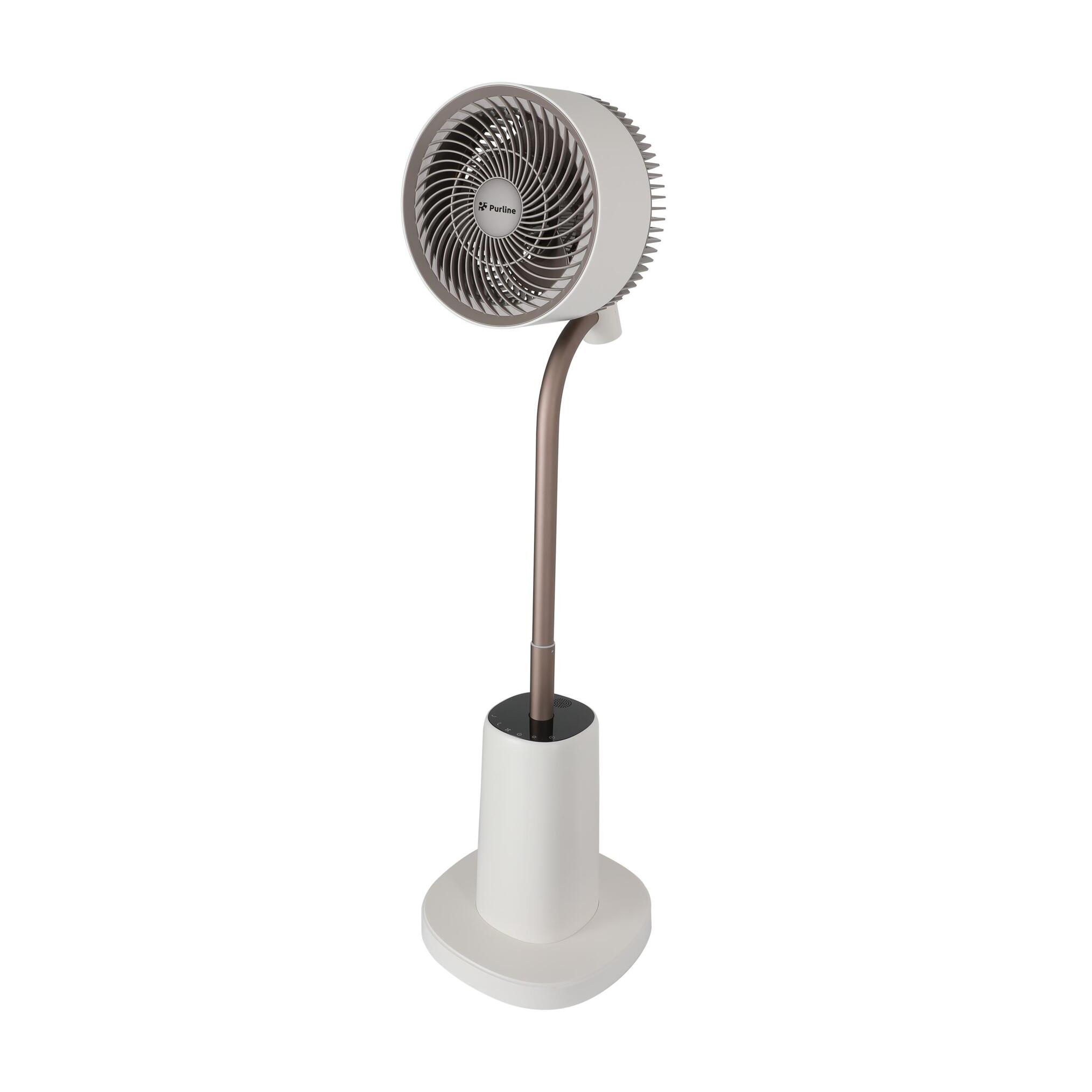 Ventilateur de sol DC avec lumière ambiante