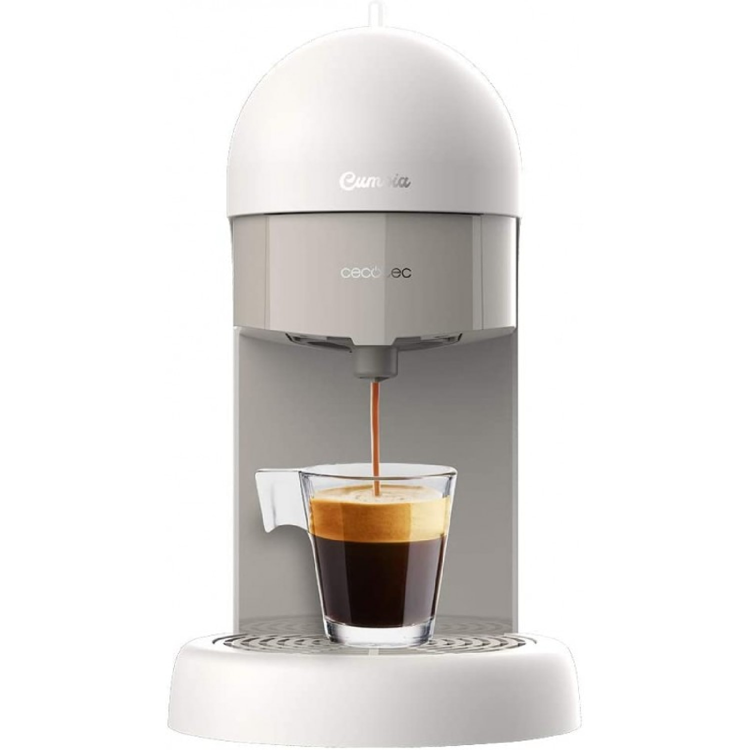 Cecotec Macchina da caffè Espresso Cumbia Capricciosa White