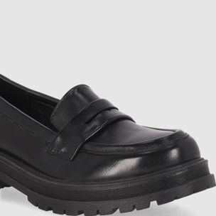 Zapatos - Negro - Tacón: Bajo