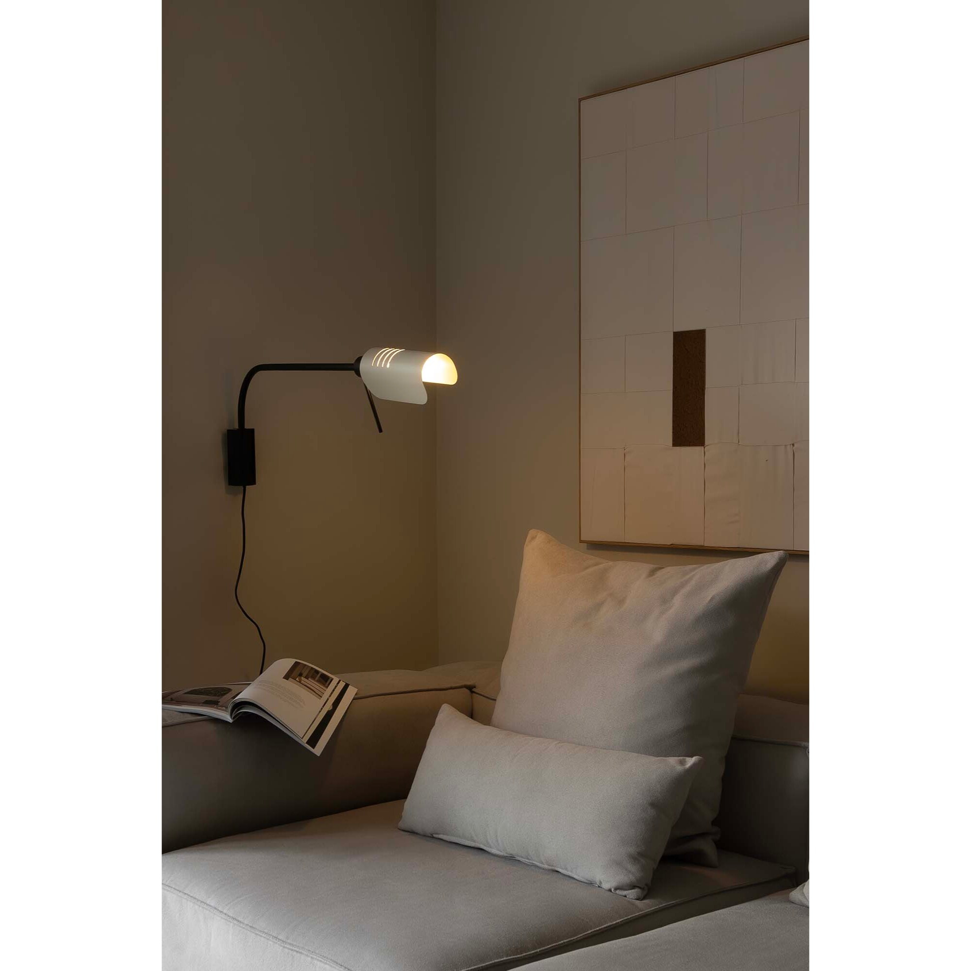 MARTINICA XL Lampada da parete braccio a parete beige