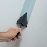 Set di Rulli Ricaricabili Antigoccia Roll'N'Paint - Grigio - Poliestere - 1 Litro