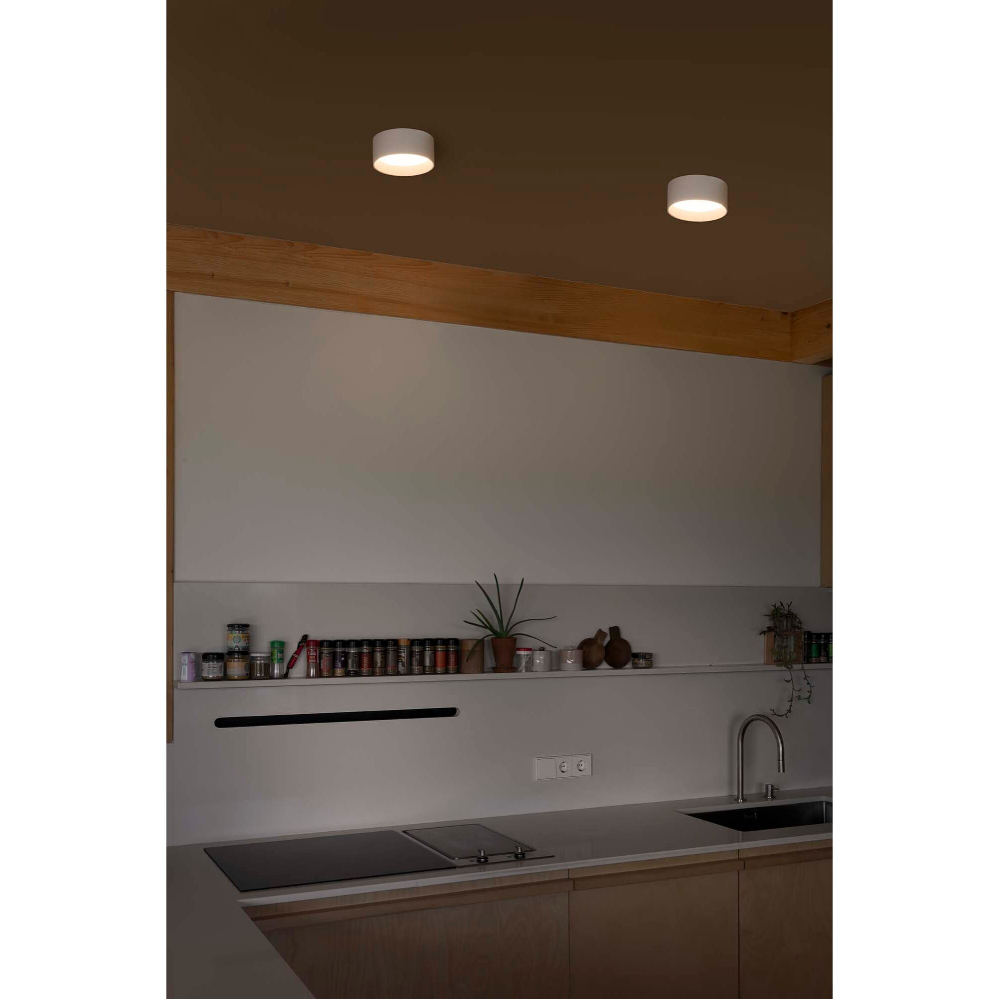 MIZU Lampada plafoniera bianca 15W