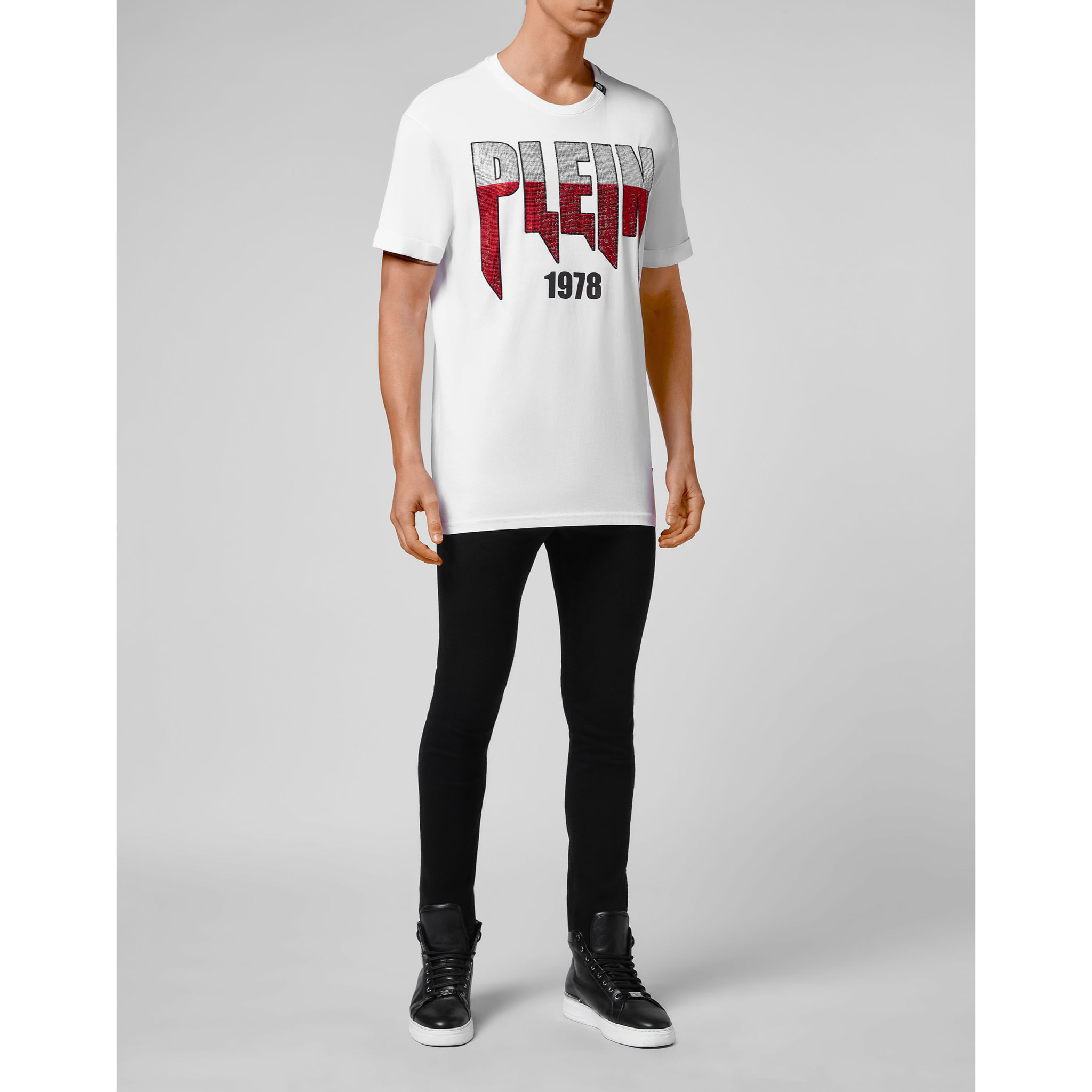 PHILIPP PLEIN T-shirt girocollo a maniche corte