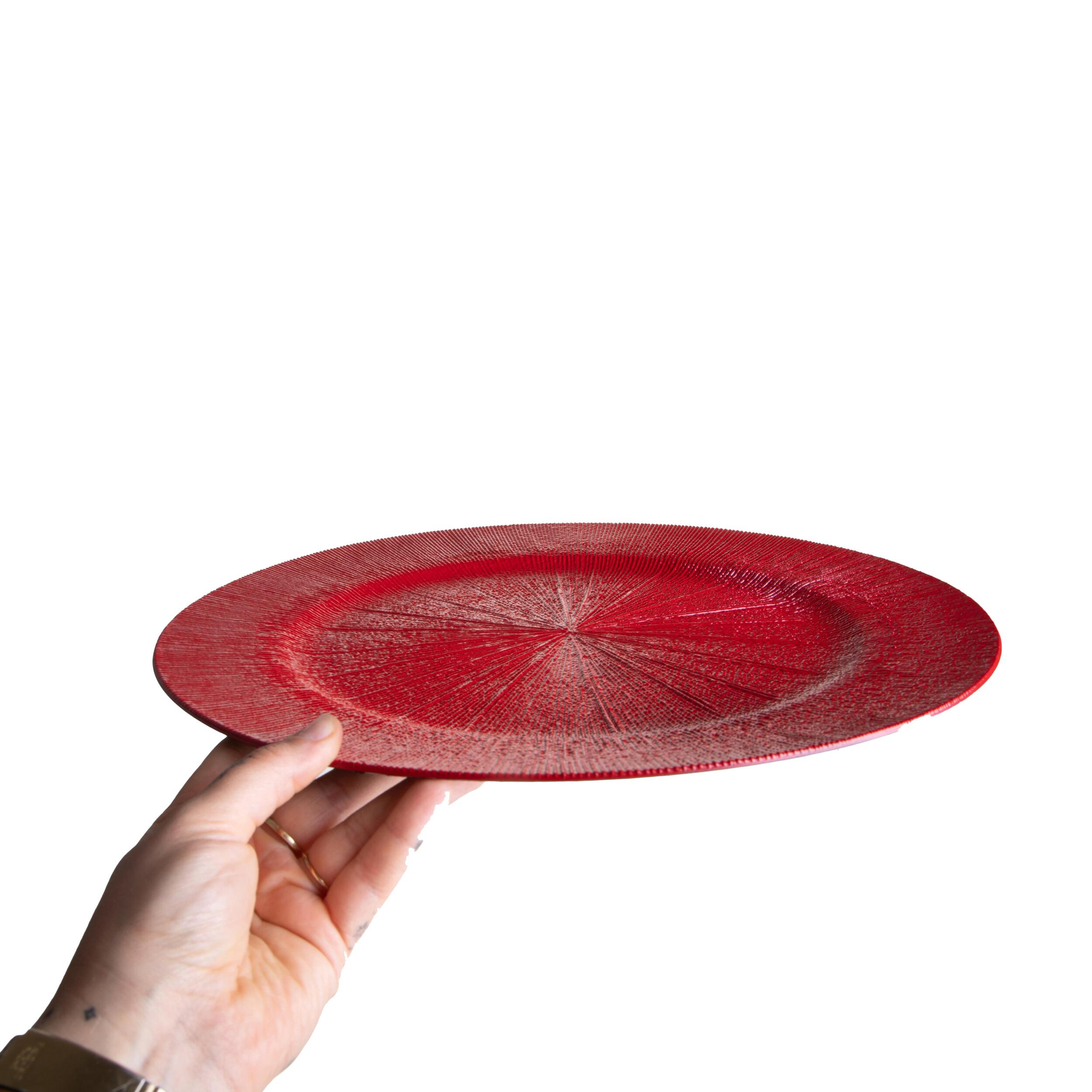 Piatto - Pezzi 6 - 40xH2x40cm - Bianchi Dino SpA