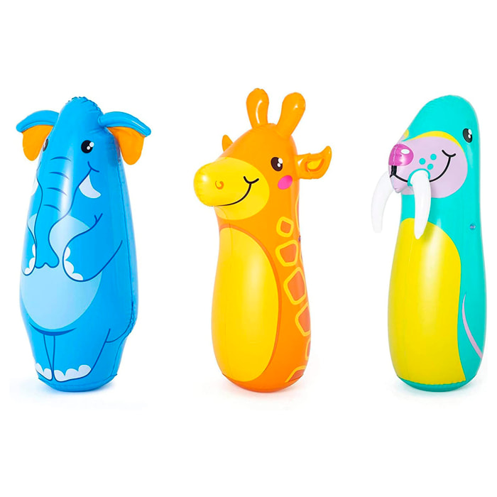 Punching animales 91cm. + 3 años. Aleatorio 3 diseños.