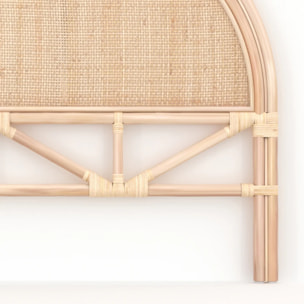 Tête de lit en rotin naturel 140 cm - Madya