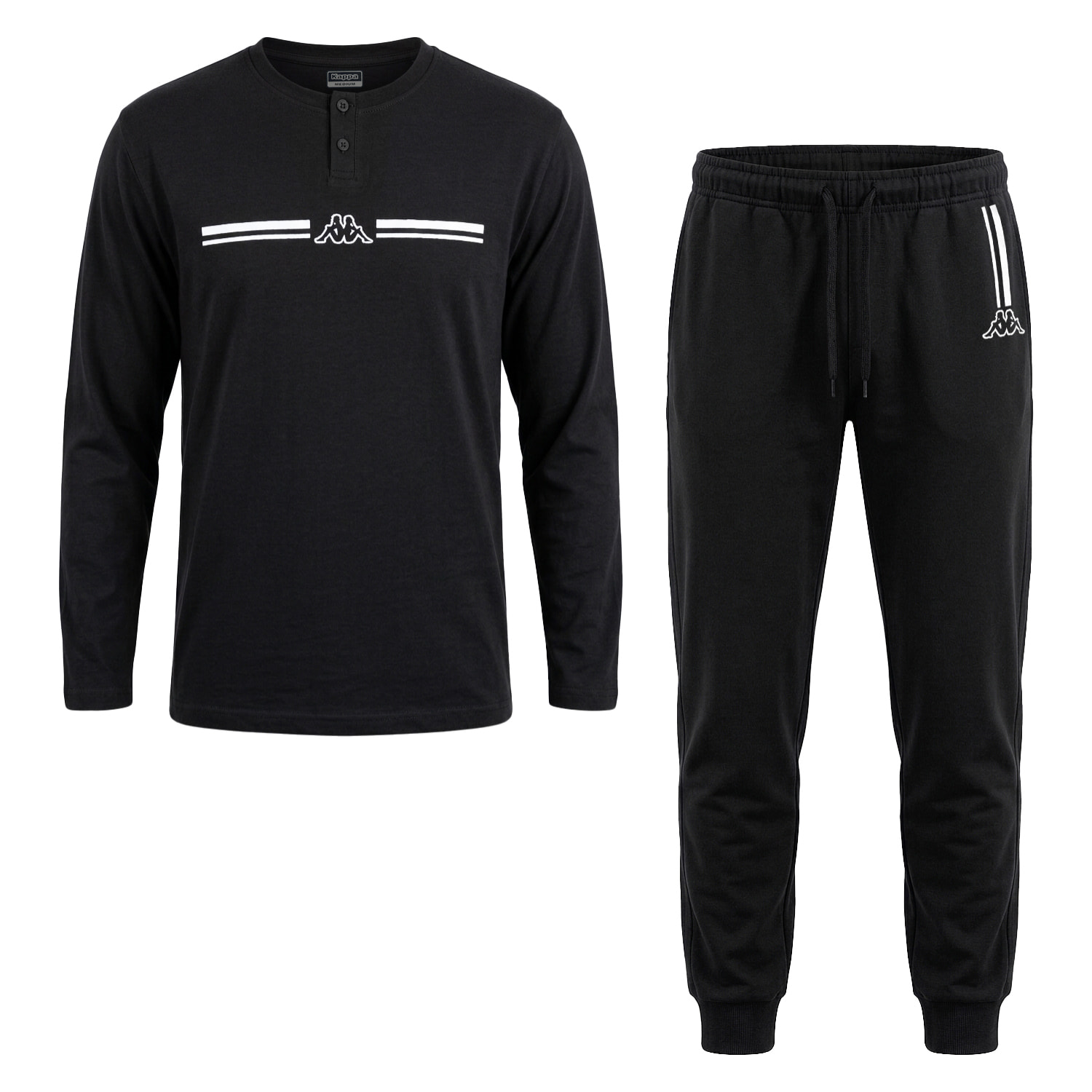 Pigiama Lungo Uomo KAPPA Cotone Leggero