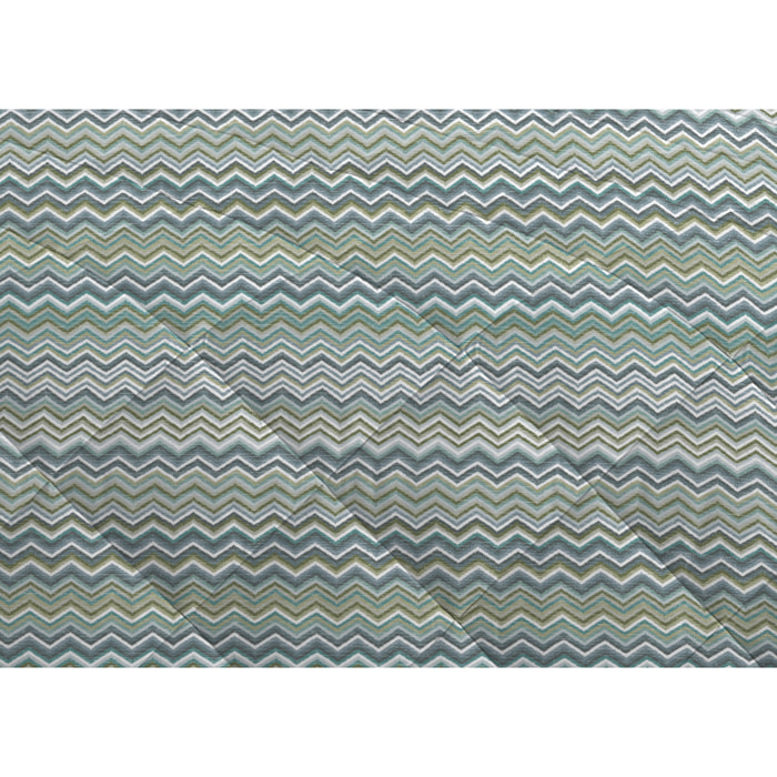 Trapuntino Estivo Leggero 100gr Ideale Primavera/ Estate Disegno Baia Verde