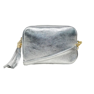 Chicca Borse Tracollina Clutch  Argento