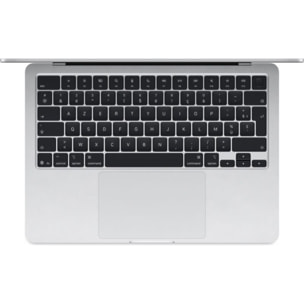 Ordinateur Apple MACBOOK Air 13" Puce M5 CPU 10 / GPU 10 coeurs Mémoire RAM 16Go Stockage 1To SSD Argent