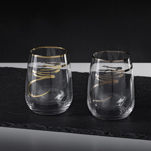 Set 6 bicchieri da acqua Assenzio
