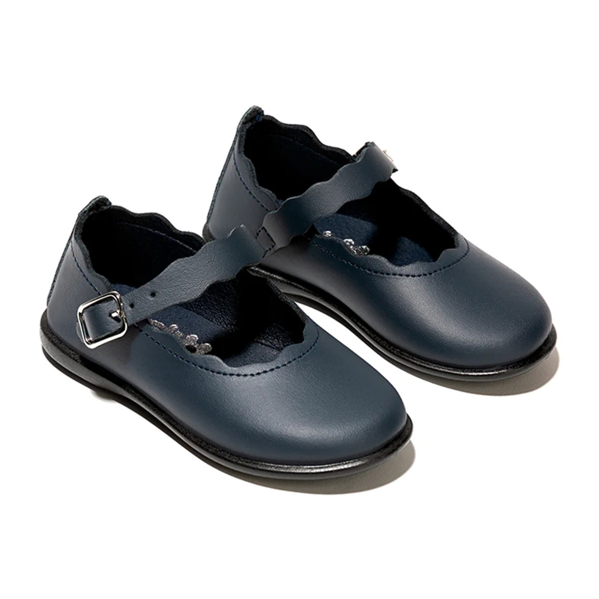 Bailarinas con Detalles en Azul Marino