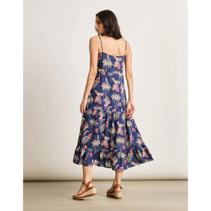 Vestido Largo Azul - Sampeti