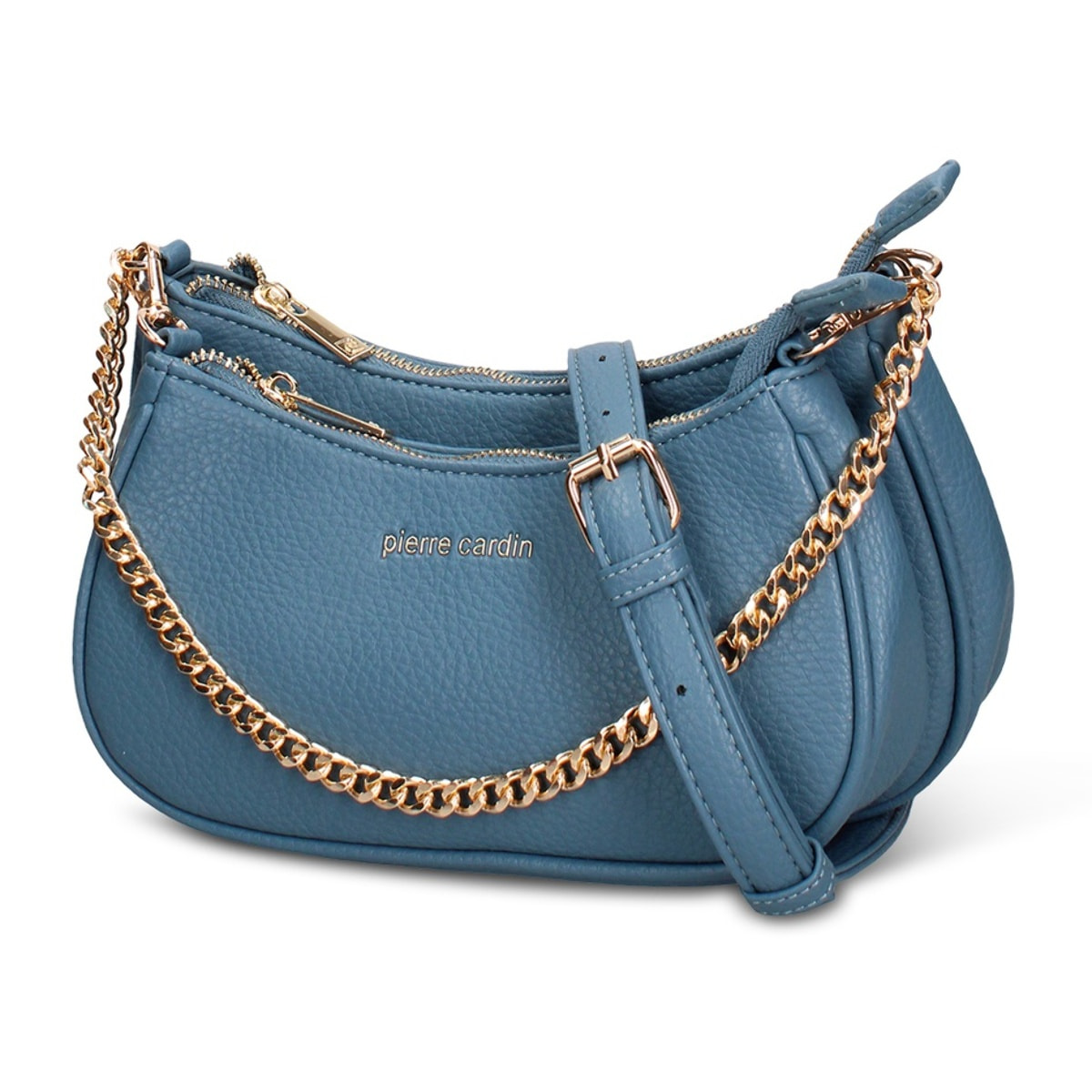 Borsa a tracolla da donna - Modello Novara Pro - Pelle vegana PU - 26.0 x 15.0 x 5.5 cm