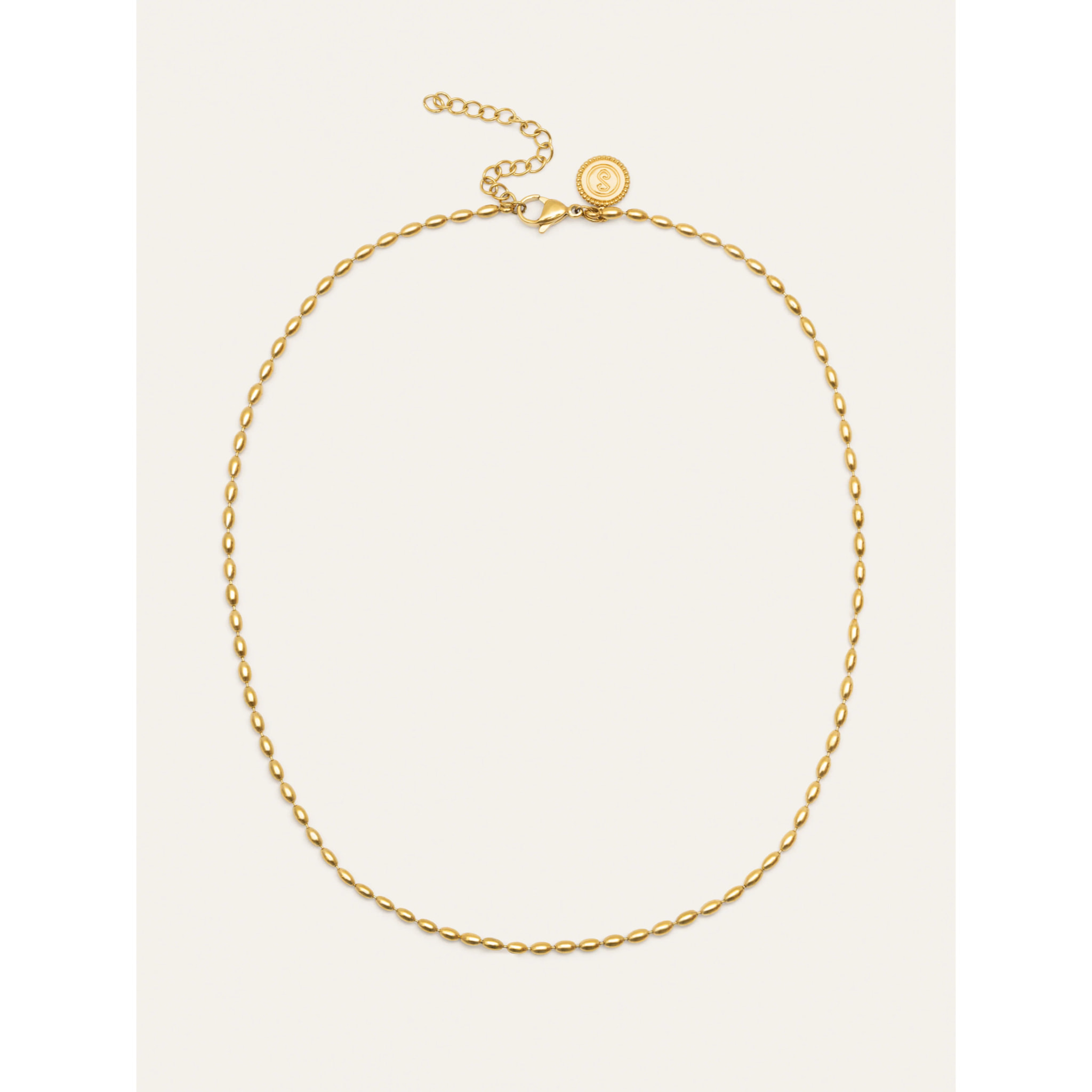 Collana Serpentine  Acciao Placcato Oro