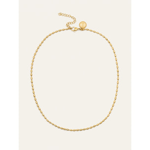 Collana Serpentine  Acciao Placcato Oro