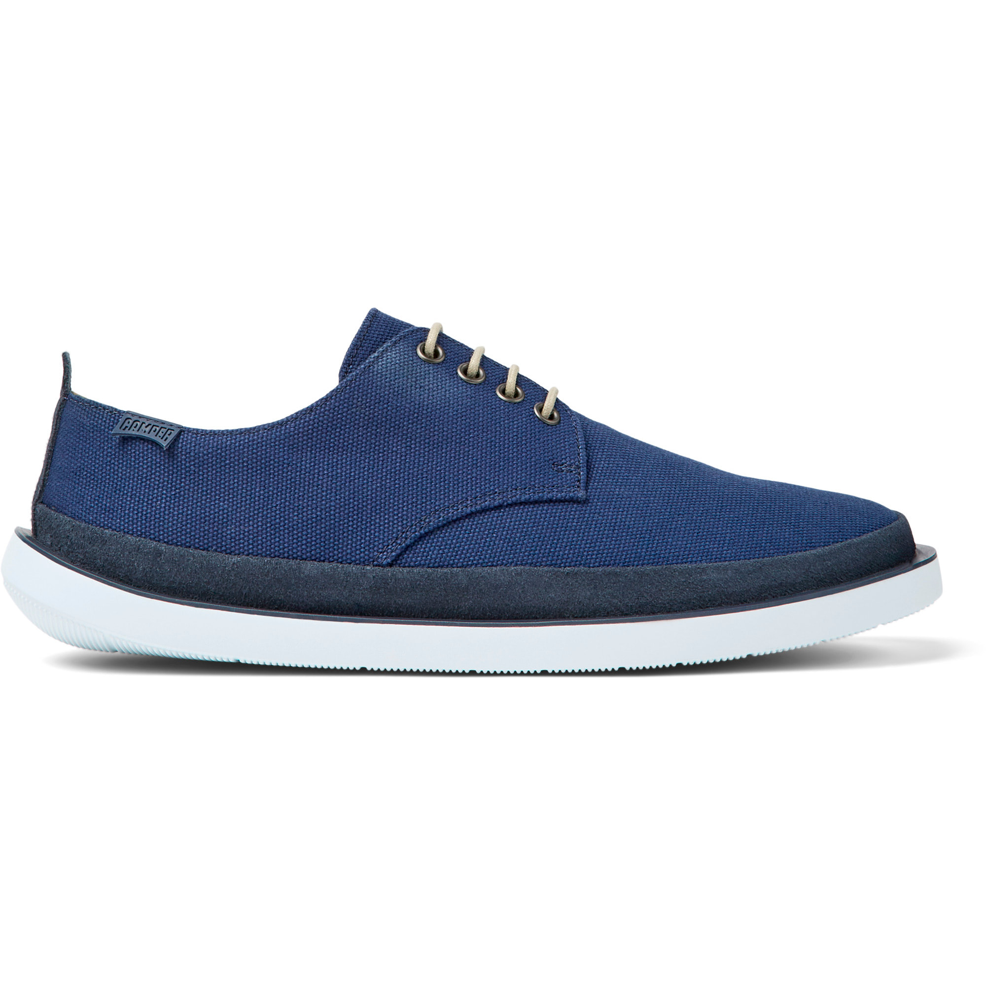 Scarpe stringate - CAMPER Wagon - Blu - Cotone