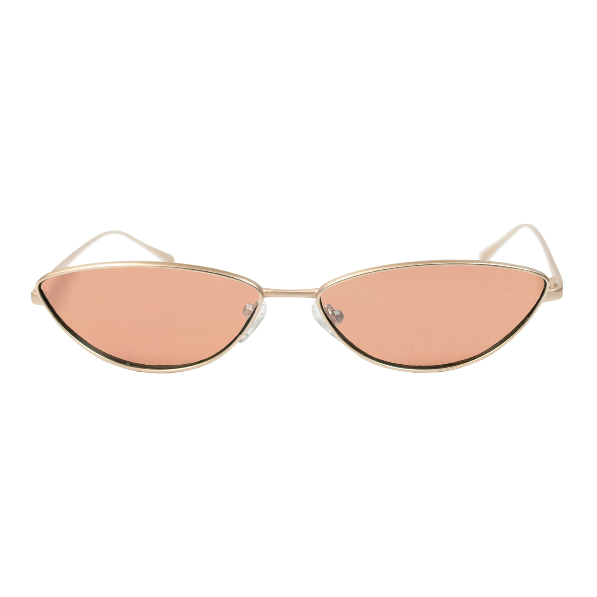 Gafas de sol OCEAN LIVERPOOL - Dorado mate / Roja transparente