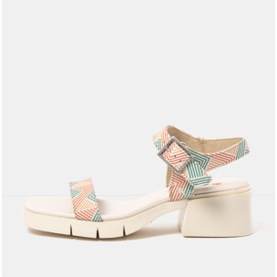 Sandalias con tacón 2060 FANTASY LINES MULTI / VARSOVIA color Lines multi