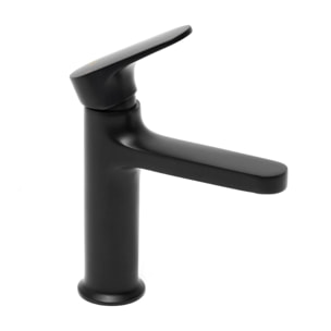 by Siko Mitigeur de lavabo sans tirette ni vidage, noir mat (SATBSDA271PC)