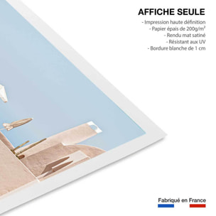 Poster agave au bord de mer Affiche seule