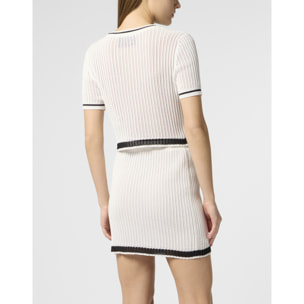 PHILIPP PLEIN Sexy Pure Fit T-Shirt Hexagon