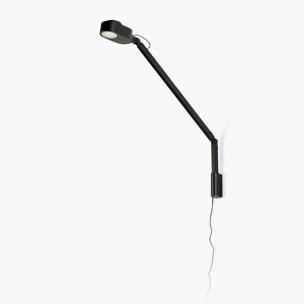 INVITING Aplique brazo de pared negro